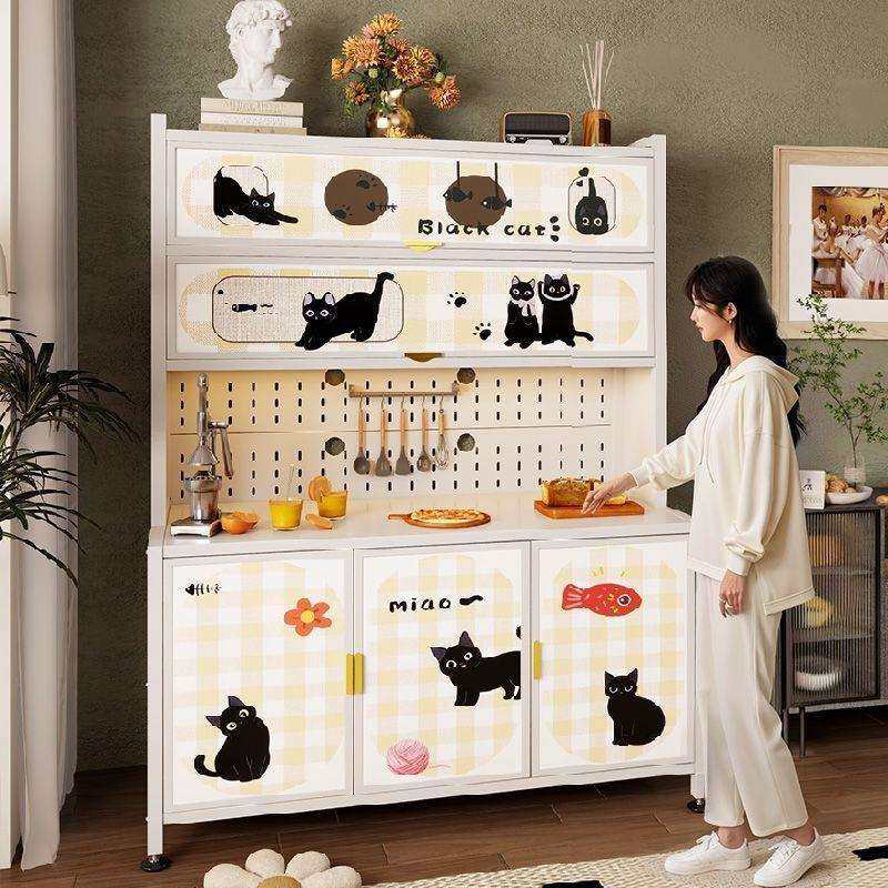 家用中古风餐边柜2025新款餐边柜子厨房落地多层微波炉收纳柜,玩具/童车/益智/积木/模型,毛绒/玩偶/公仔/布艺类玩具,淘宝优惠券,粉丝福利购,淘宝优惠卷
