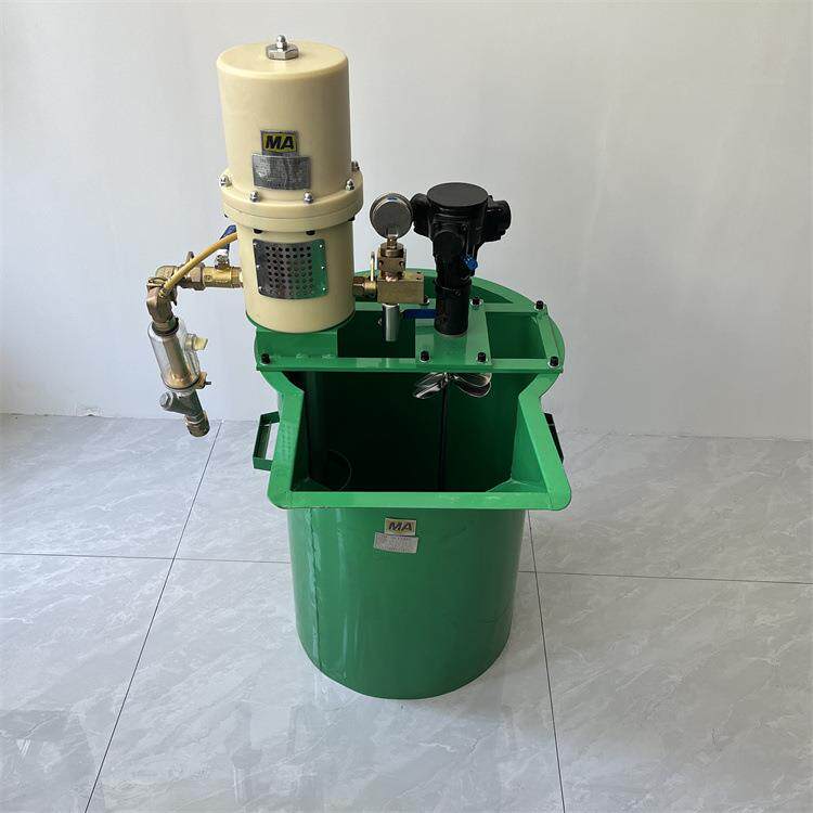 矿用ZBQ27/1.5气动注浆泵搅拌器+桶封孔泵高压注浆泵低压风动泵