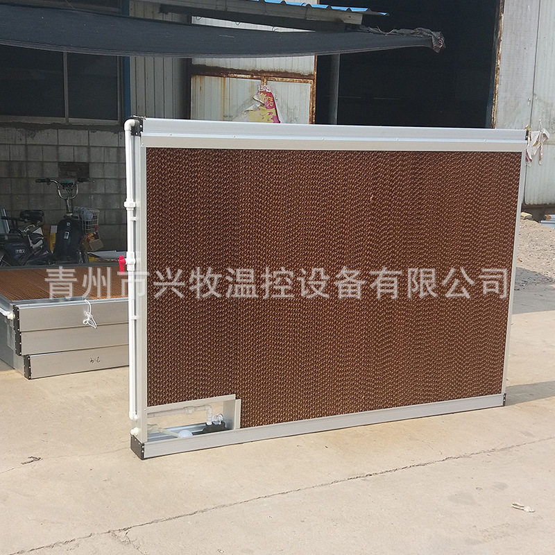 水帘墙湿帘纸15公分水帘纸养殖风机水帘墙流水厂房猪场降温设备