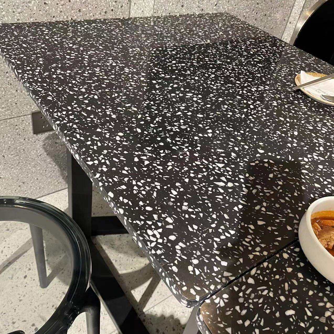 现货黑白灰色水磨石餐桌台面板 无机石茶几面 黑白人造石圆盘,玩具/童车/益智/积木/模型,毛绒/玩偶/公仔/布艺类玩具,淘宝优惠券,粉丝福利购,淘宝优惠卷