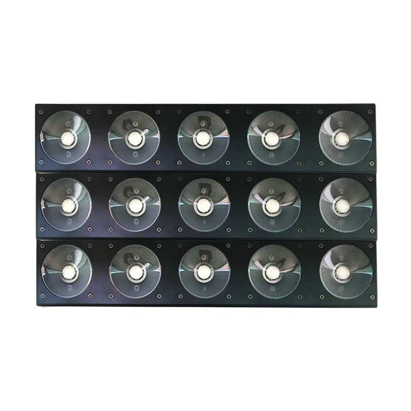 5颗30W全彩三合一 RGB LED点控矩阵灯光束酒吧灯光设备可拼接