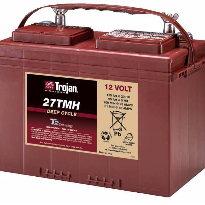 Trojan邱健蓄电池L16P-AC 6V420AH洗地机 扫地机电池非进口