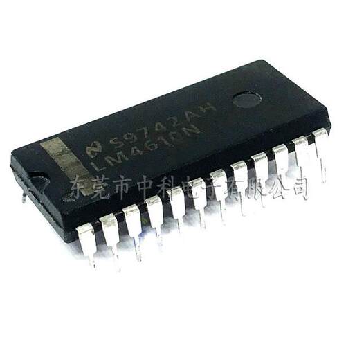 LM4610N LM4610 音调平衡环绕控制芯片 直插DIP-24 现贷出售
