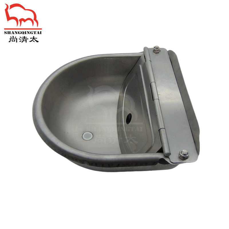牛用不锈钢饮水碗带清洗口饮水器牛舍水线设备喝水器材畜牧养殖