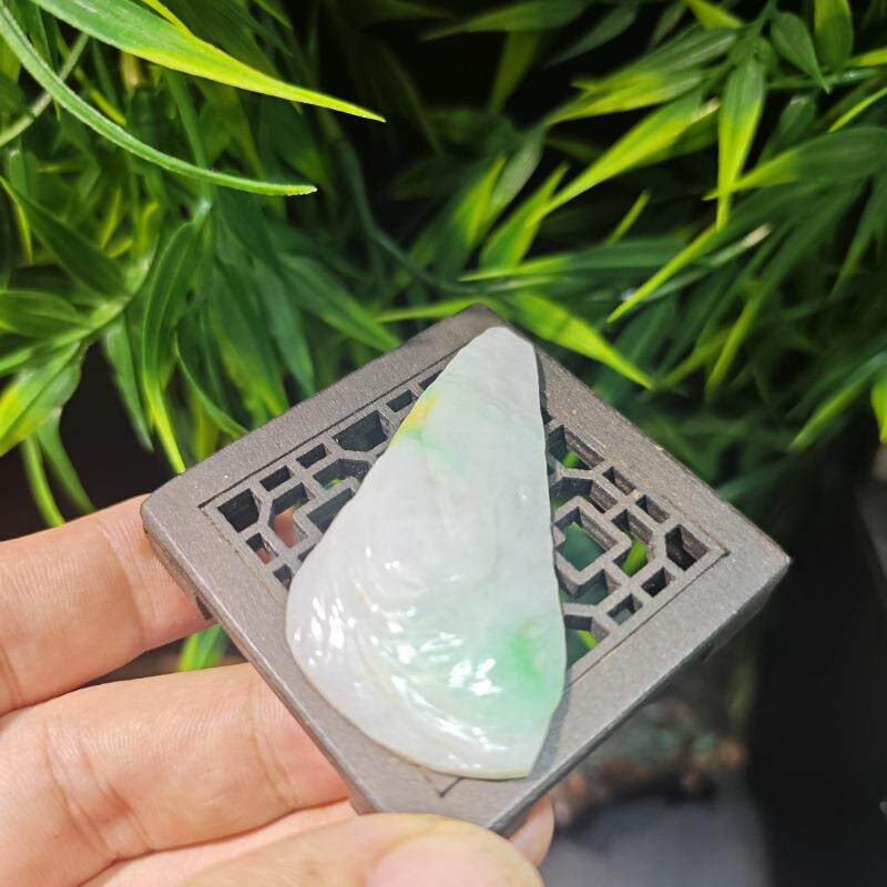 悦缅缘翡翠四会天光墟天然缅甸A货翡翠原料开口原石片料