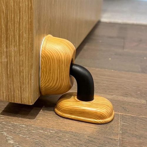 家用浴室卧室防撞门挡阻门器硅胶静音地吸门吸免打孔门顶防关门