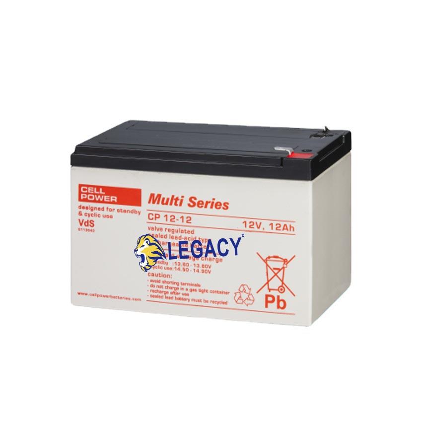 荷兰CELL POWER蓄电池CP12-12 12V12AH测量设备 应急照明电池