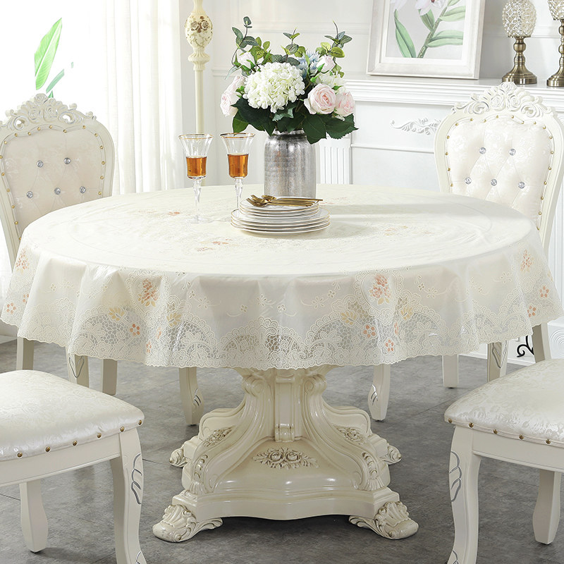 小圆形大圆桌pvc餐桌布桌布防水防烫防油免洗塑料台布家用长方形,居家布艺,桌布,淘宝优惠券,粉丝福利购,淘宝优惠卷