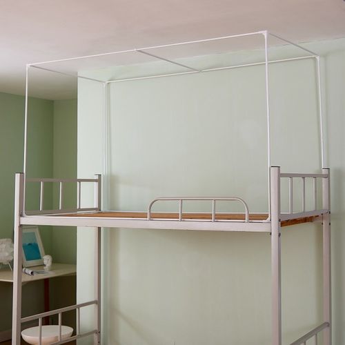 烤漆伸缩支架学生遮光床帘蚊帐杆子高承重加厚宿舍上下铺通用架子