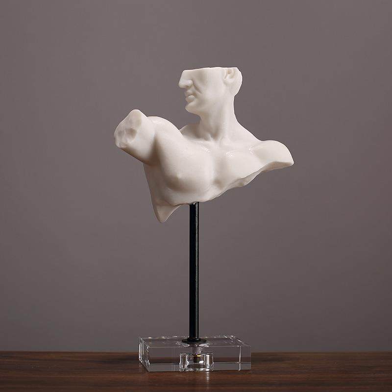 北欧复古半身人物雕像艺术家用玄关装饰摆件家居客厅电视柜酒柜,玩具/童车/益智/积木/模型,毛绒/玩偶/公仔/布艺类玩具,淘宝优惠券,粉丝福利购,淘宝优惠卷