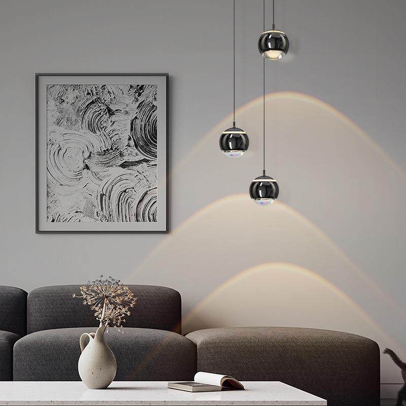 北欧单头小吊灯可升降卧室床头灯后现代简约走廊玄关客厅氛围灯具,家装灯饰光源,智能吊灯,淘宝优惠券,粉丝福利购,淘宝优惠卷