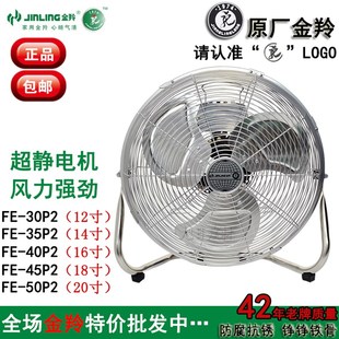 金羚台地扇电风扇家用落地扇16寸趴地扇5静音强力铁爬地扇FE 40P2