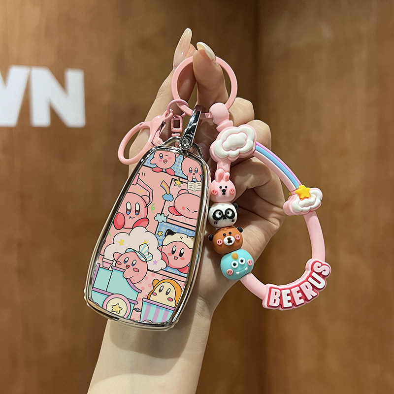 适用长安cs75钥匙套unit透明univ逸动cs35包55壳unik扣x5欧尚