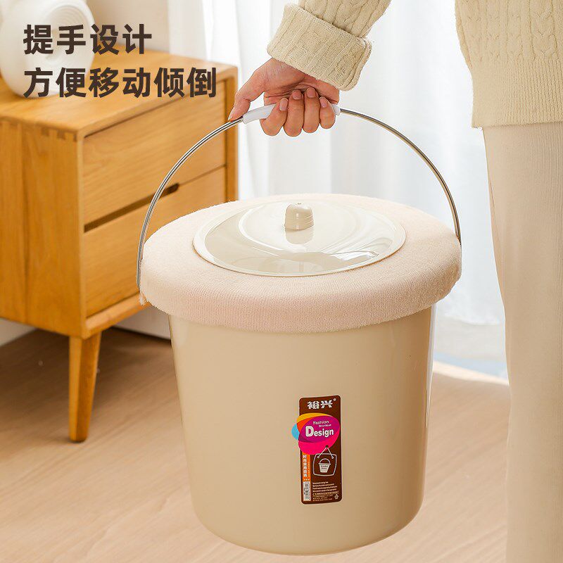 尿桶家用孕妇女成人老人痰盂坐便桶坐浴痔疮熏蒸起夜桶尿便壶尿盆