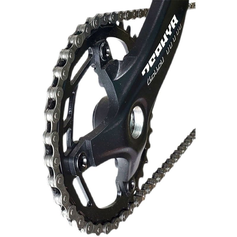 适用永久凤凰山地车链条21速24自行车配件大全30链子变速33速通用