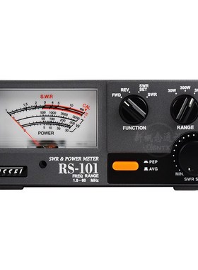 纳胜NISSEI RS-101 1.6-60MHz 3KW 短波驻波表功率计 HF 指针仪表