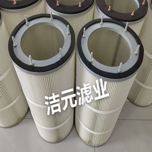 工业除尘滤芯静电喷涂塑粉/喷砂机抛丸机覆膜滤芯/阻燃滤筒