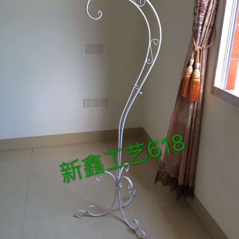欧式铁艺落地支架婚庆包笼装鸟花架时尚铁艺饰笼橱窗装饰鸟笼鸟邮