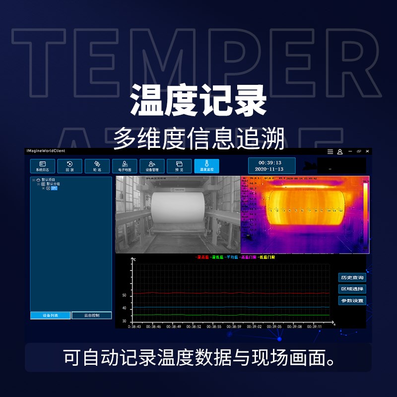 BL-DT120 热成像摄像头 红外在线热像仪测 仪监控温-10-550