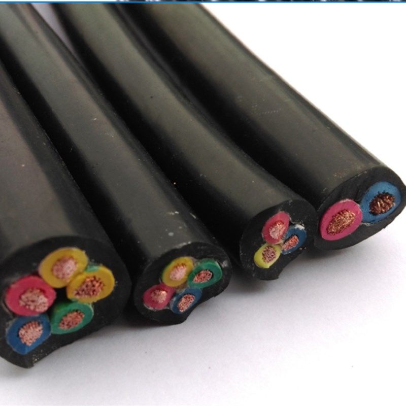 西湖电缆5C YZ铜2芯3芯1/1.5/2.Y/4/6平方 橡胶软护套线国标纯 !