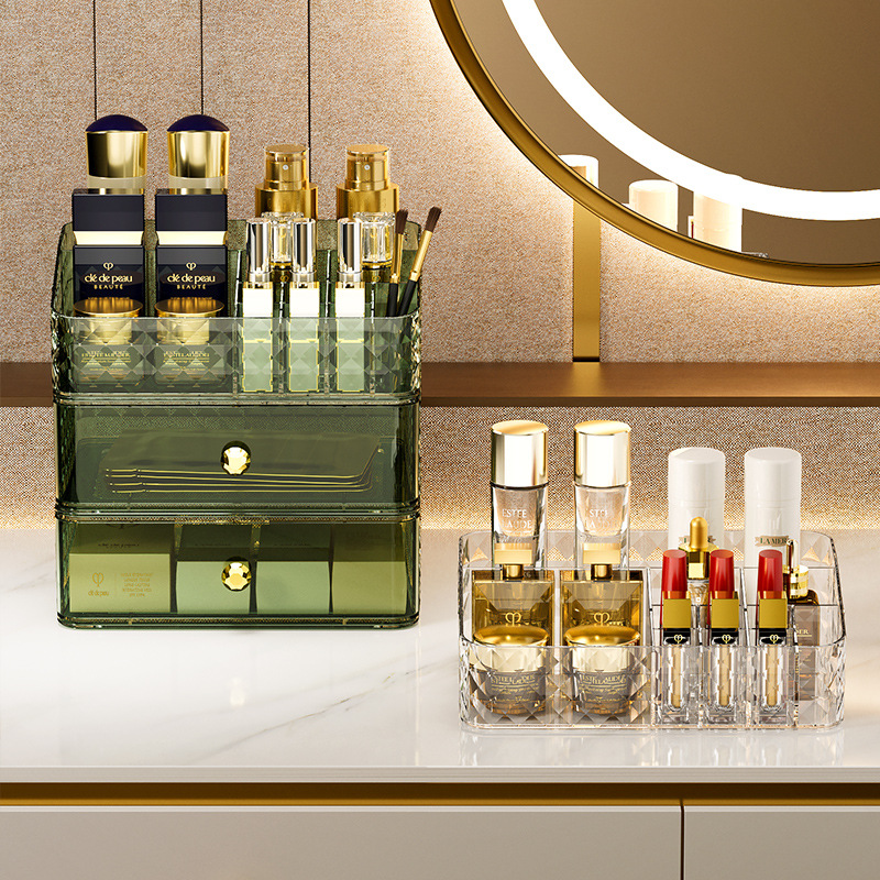 高级感化妆品收纳盒33