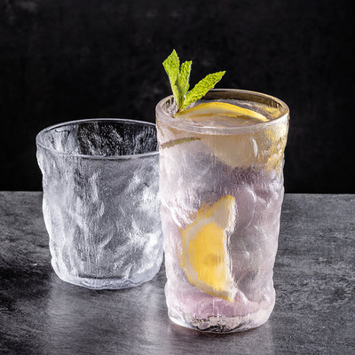 北欧风冰川纹玻璃杯43