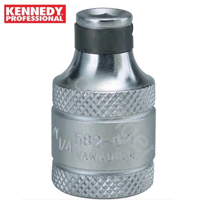 英国KENNEDY套筒批头转接头1/2转1/4转5/16方孔转换六角批头工具