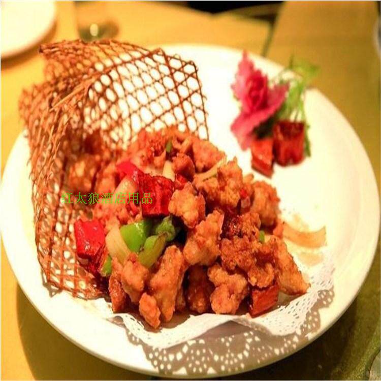 小竹网手工用编织竹达六角竹网餐垫粘蒸垫酒店竹品防竹锅竹板竹笪