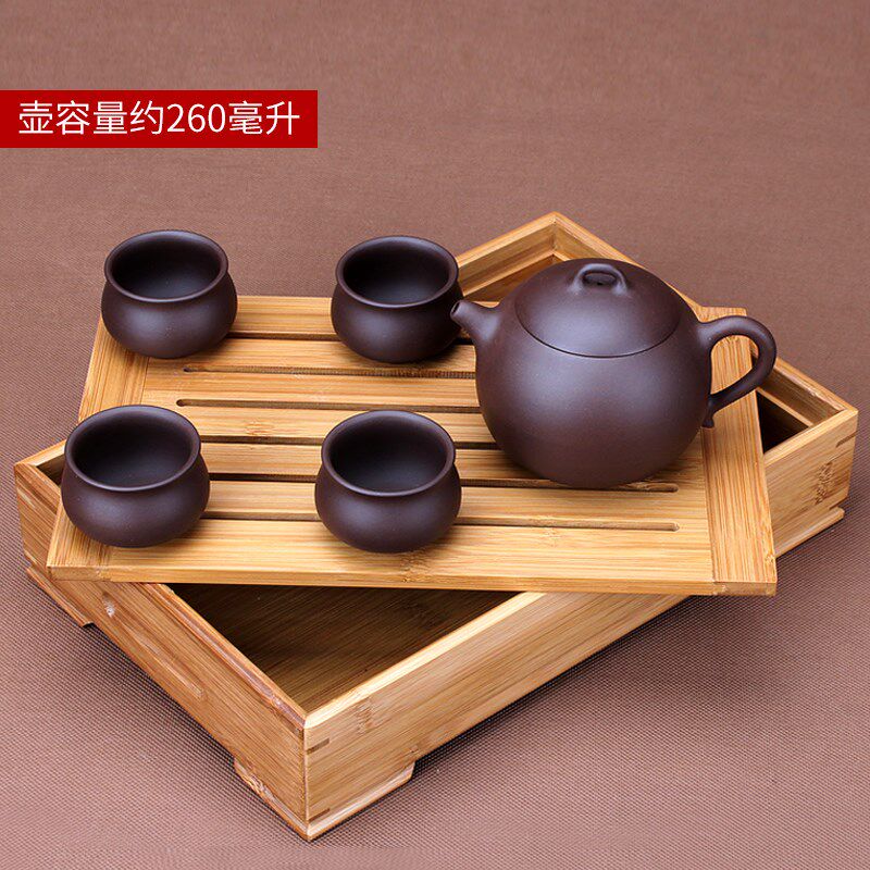 宜兴原矿全紫砂壶手工名家套壶功夫茶具家用整套装茶道茶壶杯