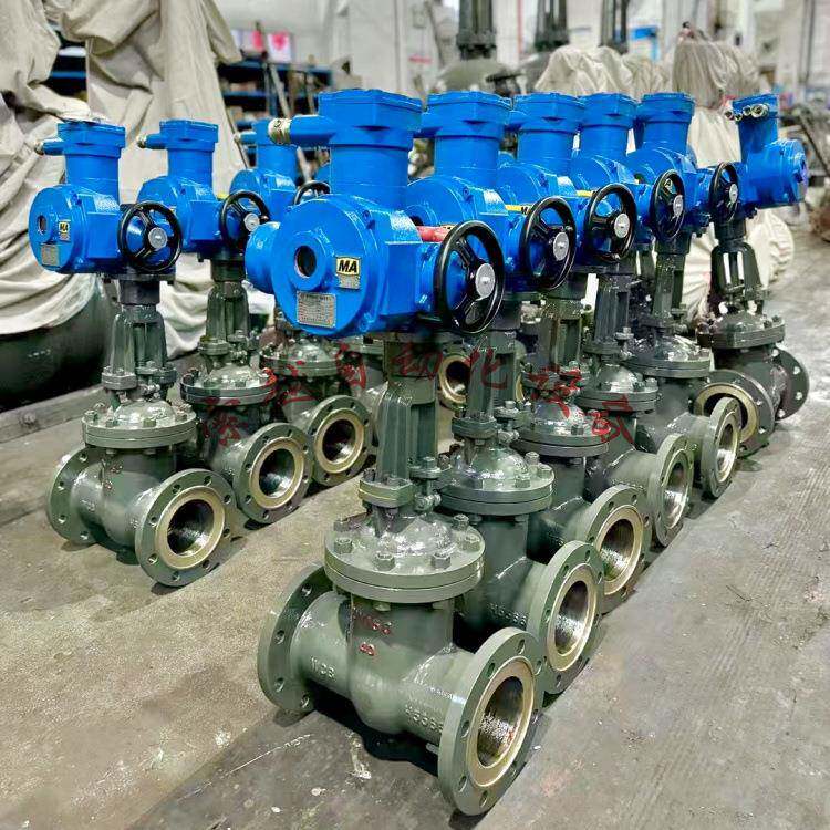 矿用隔爆一体式隔爆型电动闸阀MZ941H-25C-DN100智能开关型