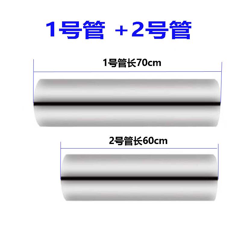 油烟机排排管30不4锈钢加厚烟道烟气管降噪风管弯头170mm原厂套装