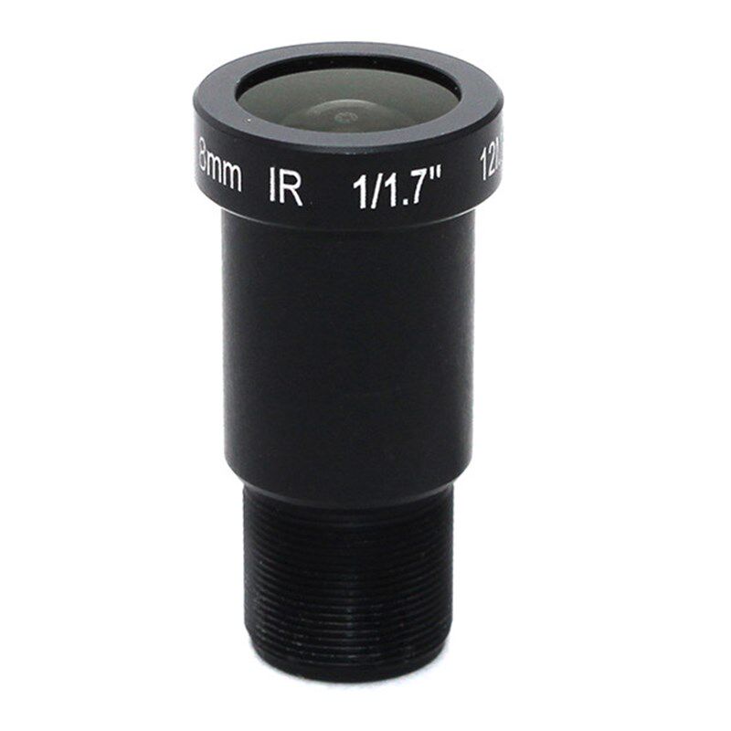 1200万像素8mm高清M12摄像机4K镜头 1/1.7英寸 12MP监控器材配件