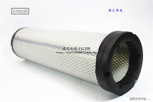 K2447PU空滤芯适用小于松挖掘机PC200空气滤清器600-185-4100风格