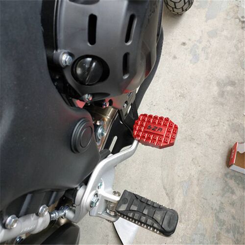 适用台荣TR400 250GP1改装后刹车踏板GP2加大脚板垫刹车盖配件