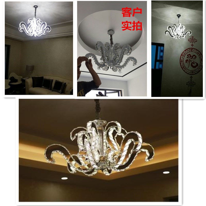 北酒设计水晶吊灯豪华客厅欧店卧室尚厅个性吊灯时餐异形线割灯饰
