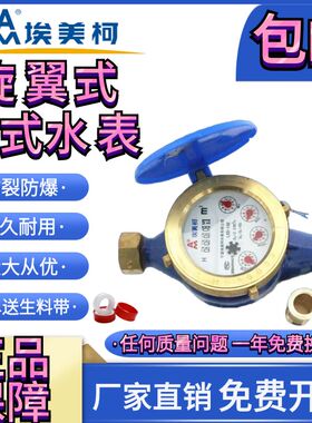 埃美柯LXS-E铁壳099旋翼湿式冷水表DN15 20 25 32 40 50 4分6分