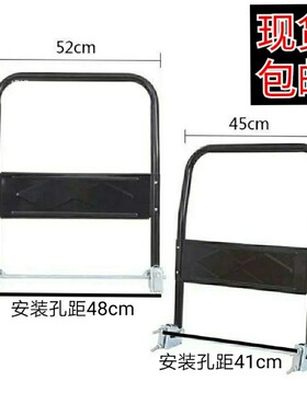 手推车拉手把手平板车折叠把手推货车配件扶手活动手把加厚钢管