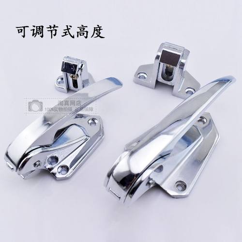 调式烘箱门锁 冰柜锁扣搭扣把手冷库门锁烘箱门锁 拉手烤箱配件