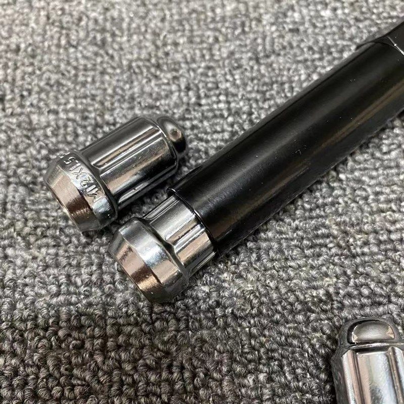 轮毂改装螺丝小孔20mm防盗花键锥面螺帽适配本田丰田等