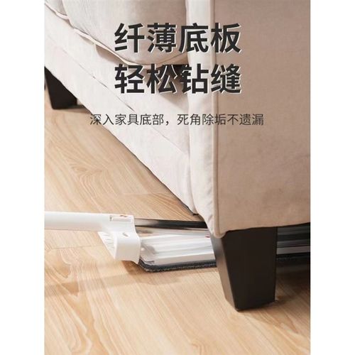 妙洁拖把家用拖净懒人平板拖把拖布免手洗地拖拖地神器