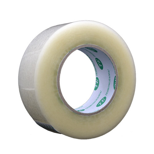 高粘透明封箱BOPP胶带电商快递纸箱封口包装胶粘带米黄色宽60mm