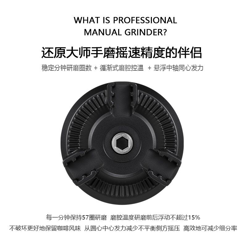 司令官C40电动伴侣磨豆机手摇改装MK4配件Comandante电动咖啡电磨