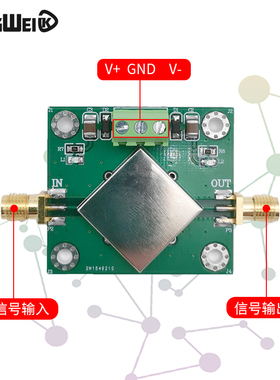 OPA8电5跨阻 IV高速/ APD\PIN高速/5探测光 TIA放大器模块 IV转换