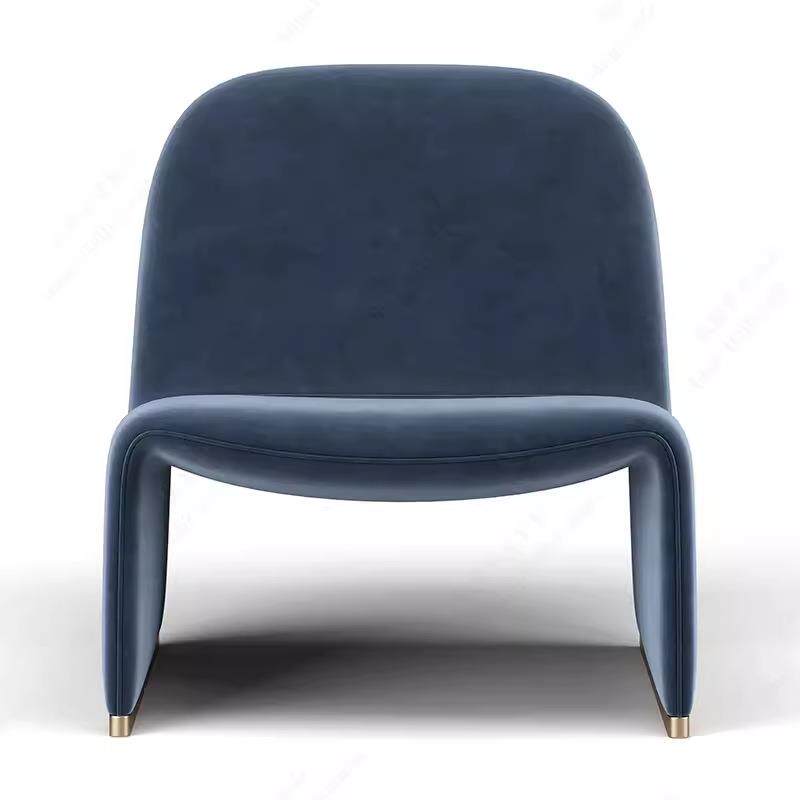 北欧丹麦客厅设计师创意异形休闲单人沙发椅网红现代简约洽谈椅子