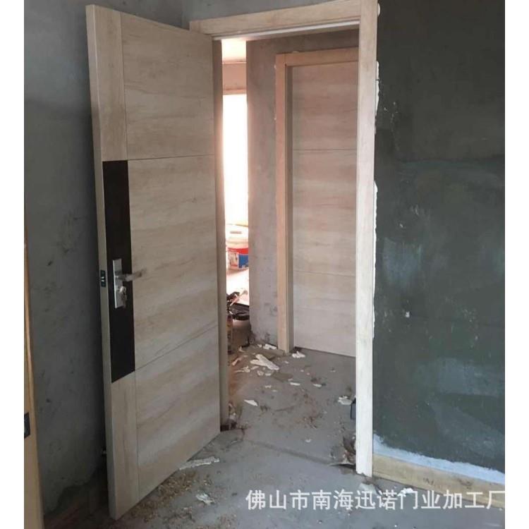 3D无漆木门室内门实木门简约房门卧室门家用套装隔音门套餐