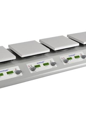 四联四位单控陶瓷盘恒温加热磁力搅拌机SHC-4P