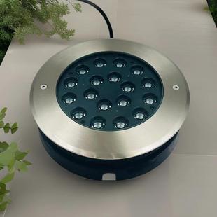 2025新款超薄地埋灯5公分高埋地灯带孔片防眩光不锈钢地埋灯