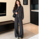 依凡芙2025冬季 慵懒chic套装 新款 松弛感卫衣两套装 双面奥粒绒韩式