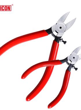 罗宾汉RUBICON微型塑料水口钳5寸6寸塑胶斜口钳RV-125ARV-150A