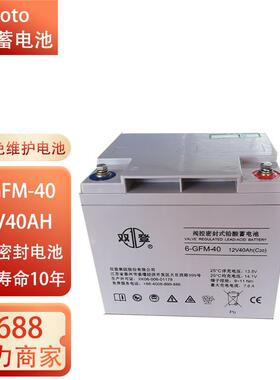 双登蓄电池6-GFM-40/12V40AH65AH100AH150AH200AH直流屏电厂电瓶